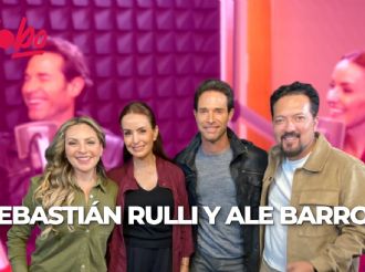 Sebastián Rulli y Alejandra Barros presentan "Mi Rival" en Café Globo: Pasión, traición y el regreso
