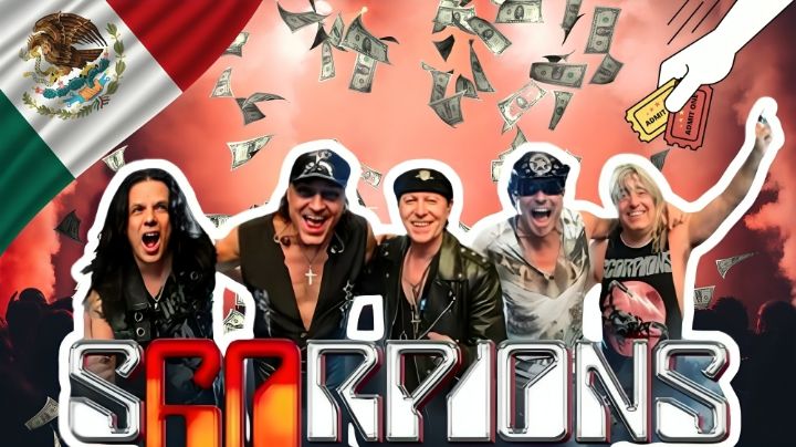 Scorpions México 2026: Fechas, preventa y precio de boletos para conciertos en CDMX, Guadalajara y Monterrey