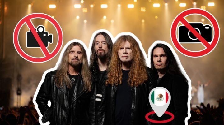 Megadeth México 2026: Lista de objetos no permitidos en la Arena CDMX