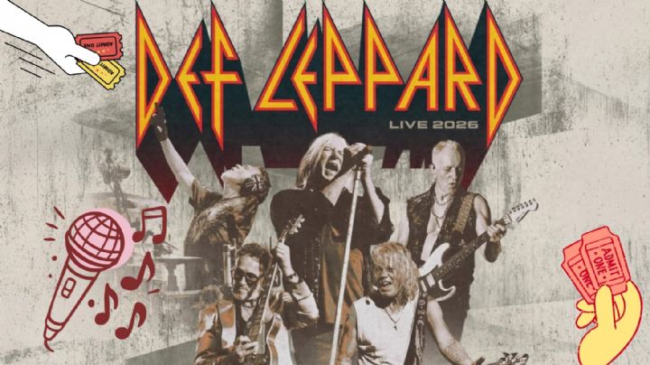 Def Leppard México 2026: Fecha, venta, preventa y precio de los boletos de los conciertos en CDMX, Guadalajara y Querétaro