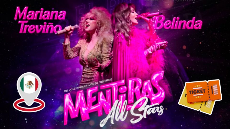 Mentiras All Stars combina nostalgia, humor y clásicos musicales: Fechas y boletos para CDMX, GDL y MTY.