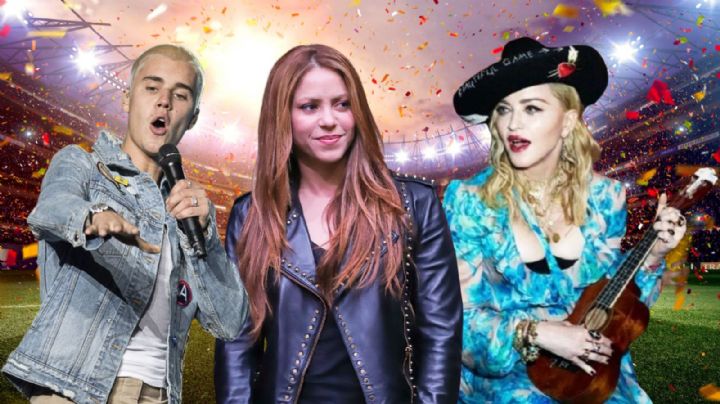 Shakira, Justin Bieber, Madonna y más: Artistas confirmados para el halftime de la fiesta del fútbol
