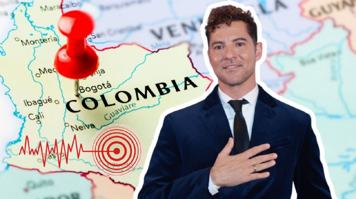 David Bisbal se lleva gran susto por terremoto en Colombia: “Por favor, Virgencita”