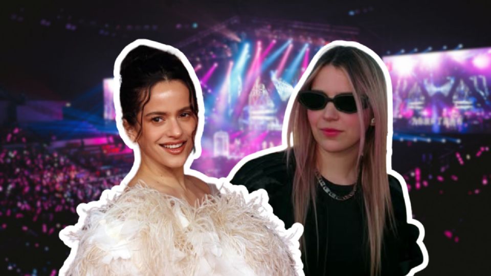 Rosalía sorprendió a su publico regio al invitar a Samy Rivers a su concierto en Monterrey.