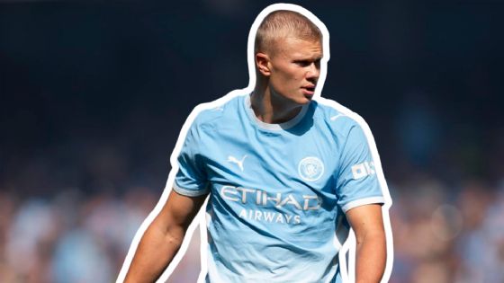 Erling Haaland sorprende con radical cambio de look; así luce ahora el futbolista noruego