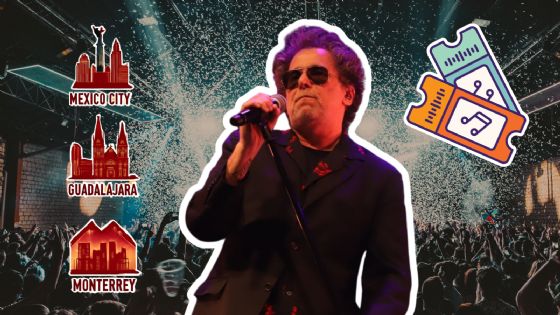 Andrés Calamaro México 2026: Fechas, preventa y precio de boletos para conciertos en CDMX, GDL y MTY