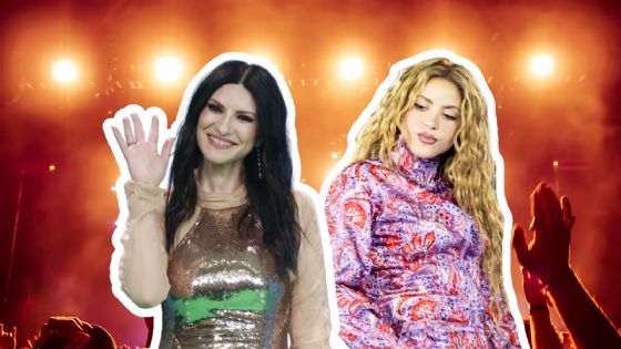 Shakira invita a Laura Pausini a su concierto en Madrid: así sonó “Antología” en ES LATINA